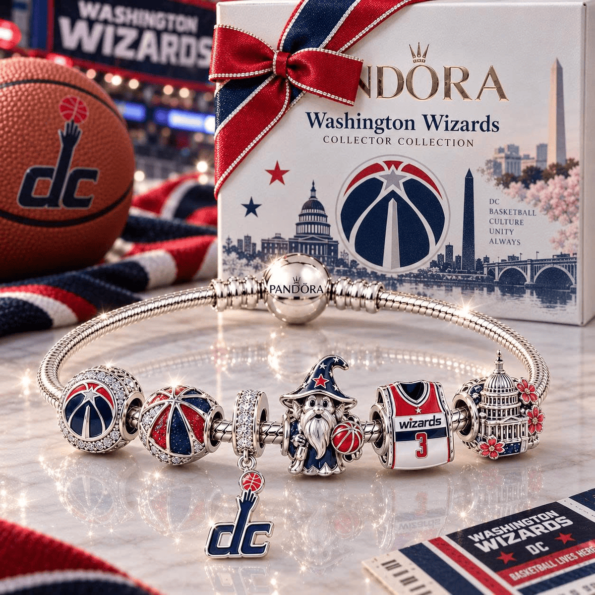 WAW Sliver Charm Bracelet Set VTH