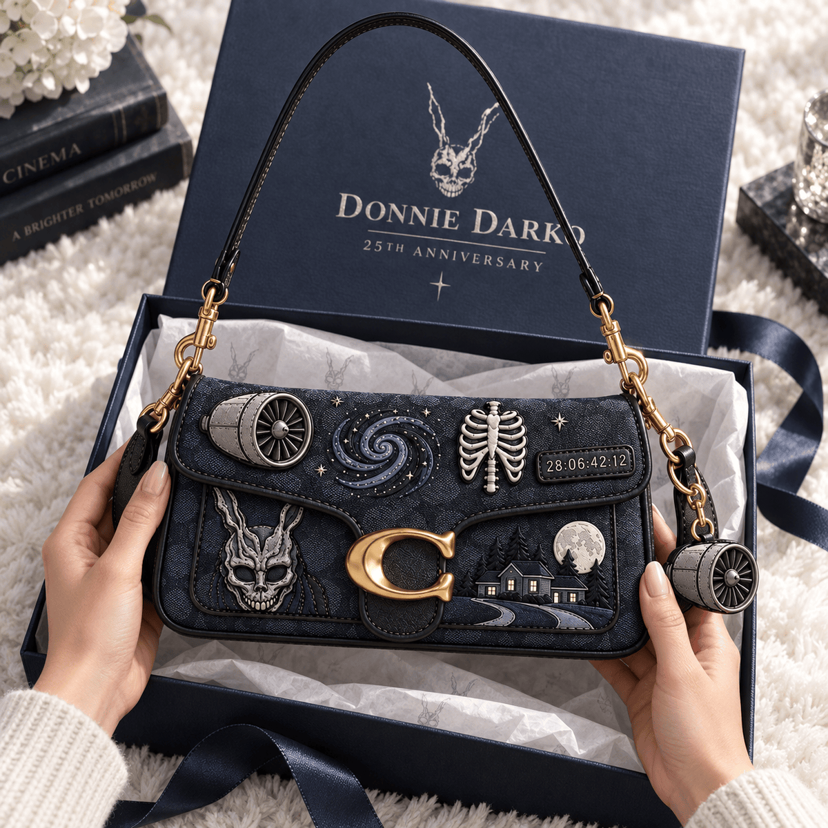 Premium DD Coach Shoulder Cross With Charm NPL