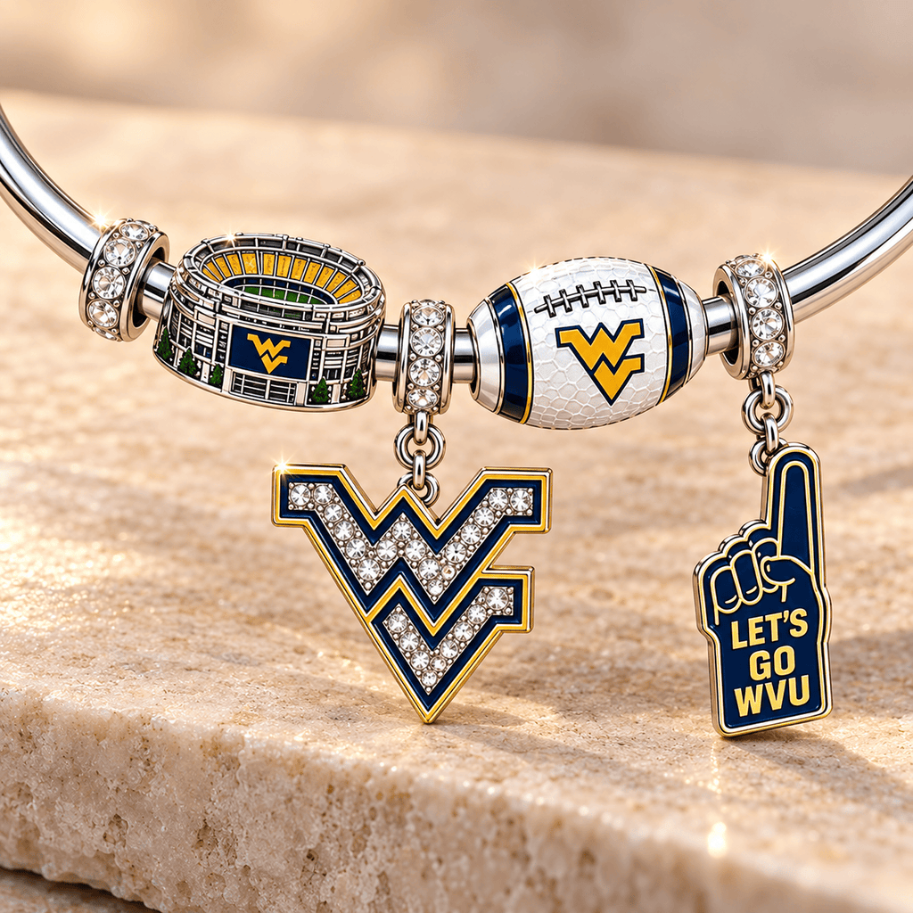 WVM Silver Charm Bracelet Set TMH