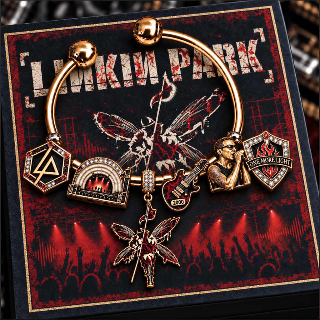 LKP Silver Charm Bracelet Set NTVA