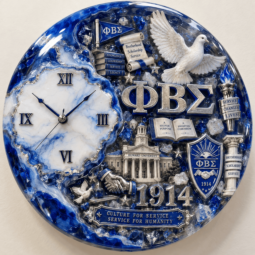 Premium PBTS Statement 3D Decorative Wall Clock HTTT